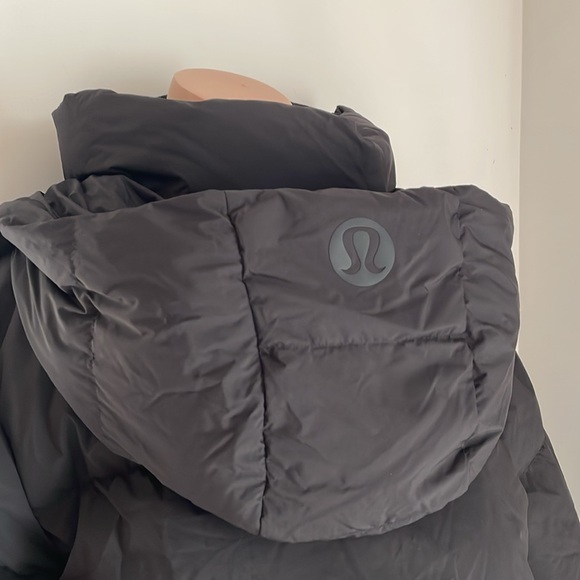 22”PTP 🎁 Sz 12 NWT Wunder Puff coat removable hood down crop super crop - Picture 13 of 14